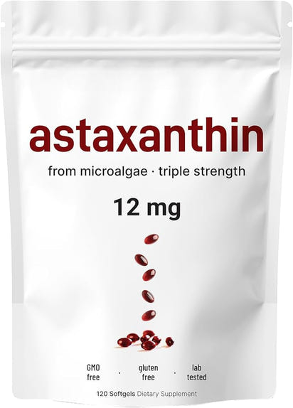 Premium Astaxanthin Antioxidant Softgels™