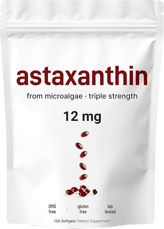 Premium Astaxanthin Antioxidant Softgels™