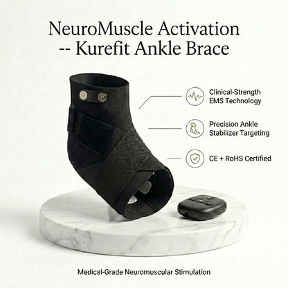 Evuora™ NeuroMuscle KureFit EMS Ankle Brace