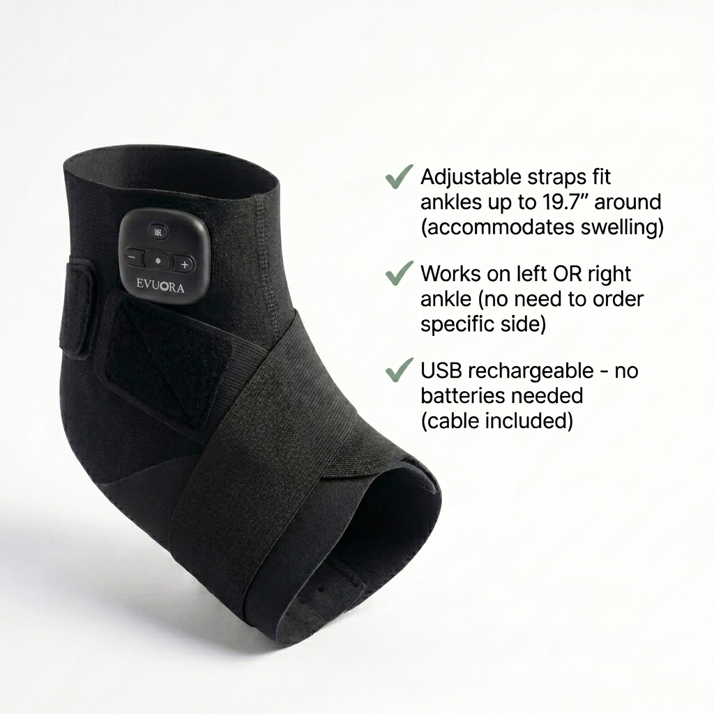 Evuora™ NeuroMuscle KureFit EMS Ankle Brace